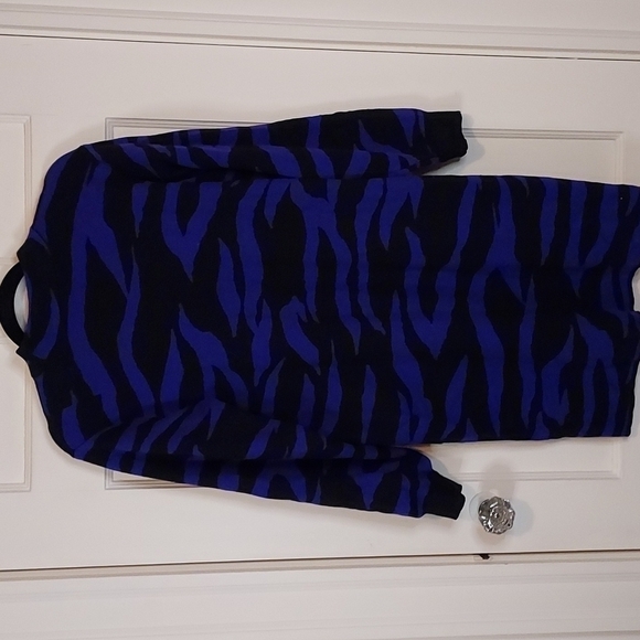 Eloquii Tiger Intarsia Sweater Dress - Picture 12 of 12